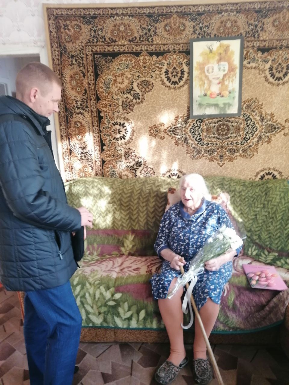 Поздравление со знаковым юбилеем  жительниц города Богучара!.